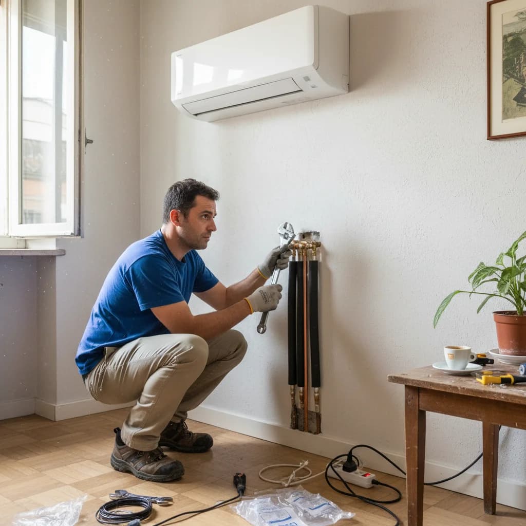 Tecnico installazione condizionatori a Milano